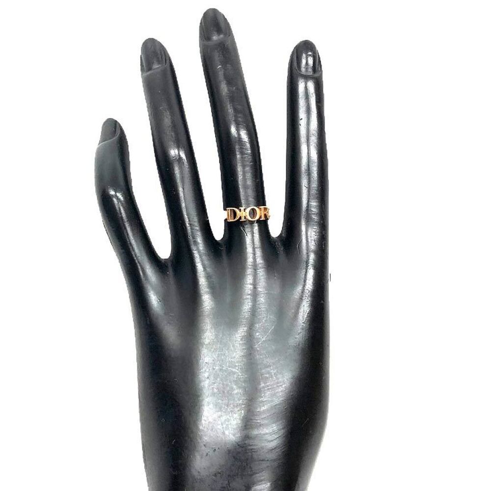 Christian Dior Revolution Ring #M (Japanese size 12) Gold for Women - Picture 2 of 3